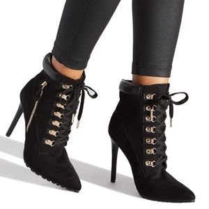 Booties size 8. Wore them once